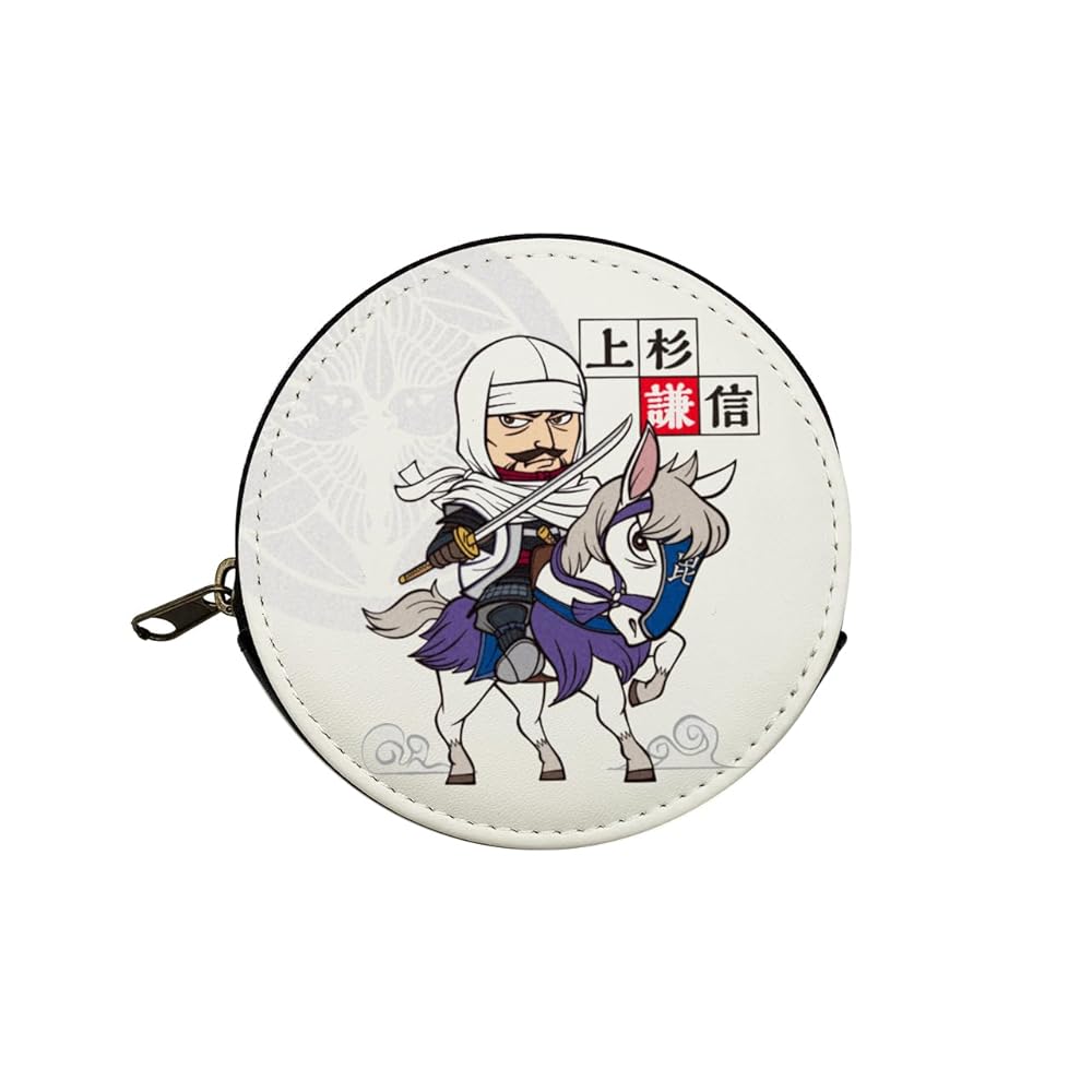 Amazon | 戦国武将コインケース 小銭入れ 丸型 ミニ イラスト